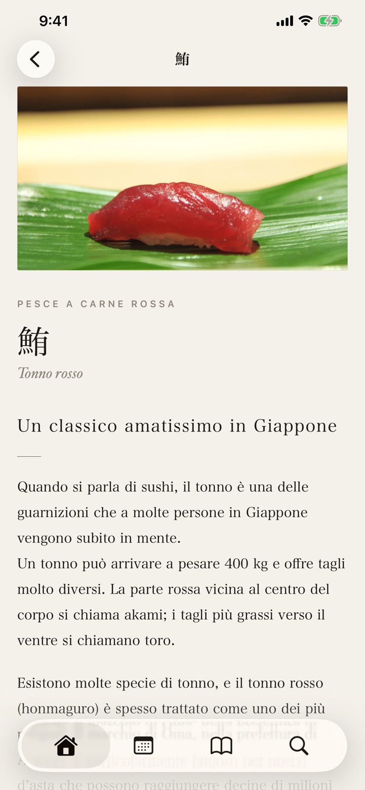 Guida al sushi